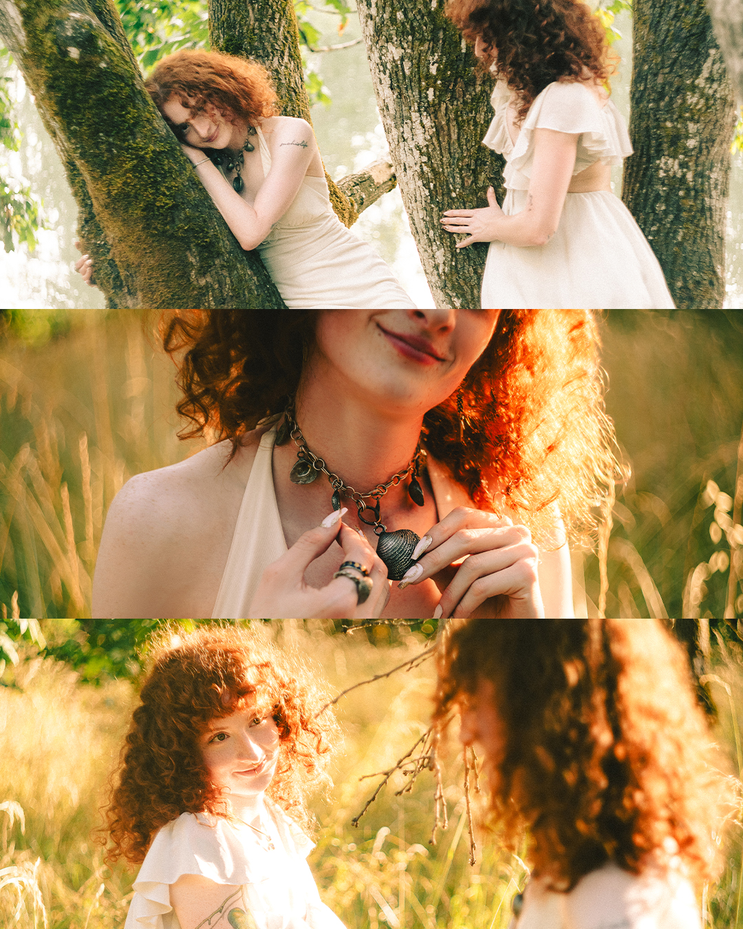 Emotive Creative Portraits of Twin Sisters at Golden Hour — photograph 15 of 20